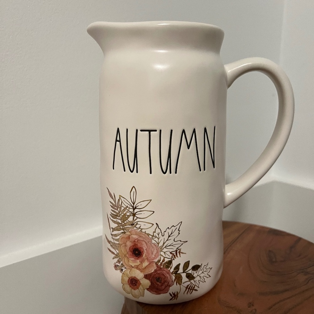 Rae Dunn Autumn Pitcher
